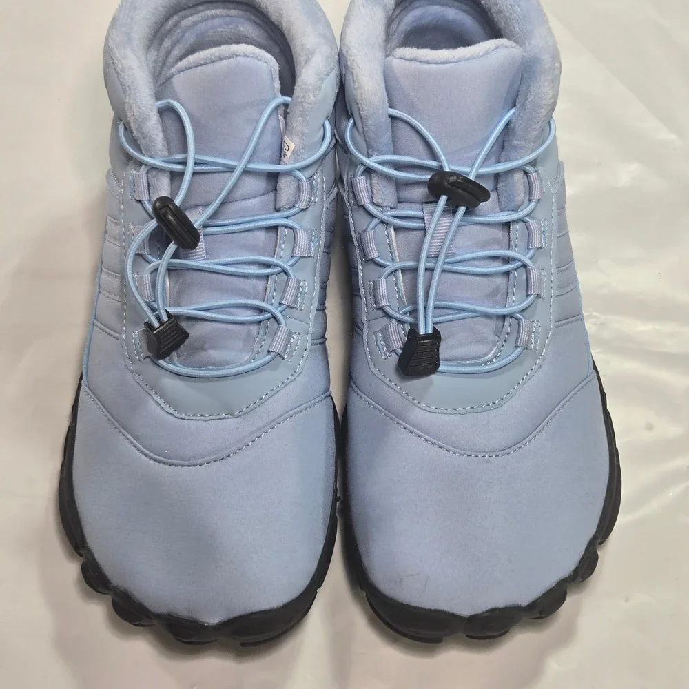 Barefoot Winter Boot Faux Fur Lined Minimalist Zero Drop Unisex 40 M7/7.5 W9/9.5